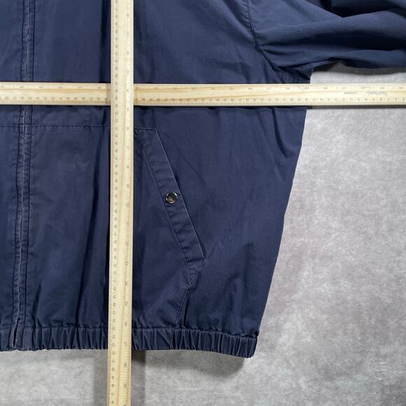 90’s Polo by Ralph Lauren Navy Full Zip Hooded Windbreaker Jacket - Picture 6 of 7